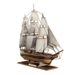 "Leviathan's Crown" Ship Model