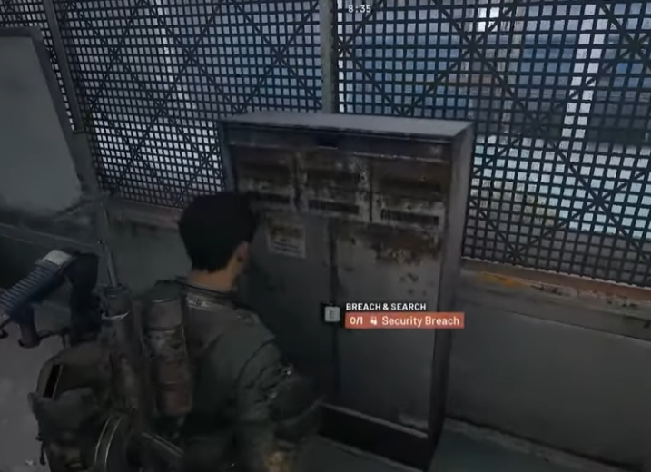 Security breach locker